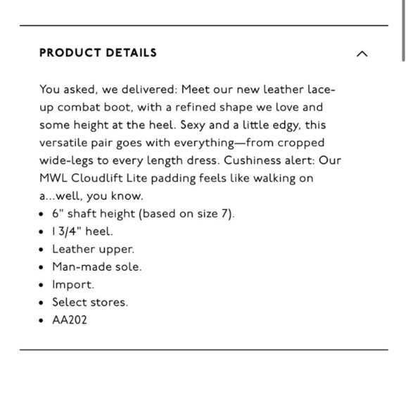 Madewell Patti Lace-up Boot - Picture 5 of 12